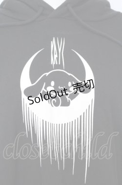 画像2: KRY CLOTHING / xサンリオキャラクターズパーカーCinnamoroll  ブラック O-25-07-25-003-EL-TO-YM-OS