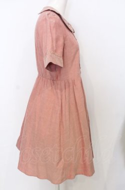 画像3: axes femme / 薔薇プリントワンピース M アカ O-25-07-25-029-AX-OP-OW-OS
