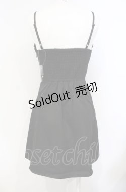画像2: axes femme POETIQUE / セミタイトキャミワンピ  クロ O-25-07-26-028-AX-OP-IG-OS