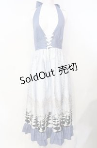 axes femme POETIQUE / チェスボードホルターワンピース  さっくすす O-25-07-26-052-AX-SK-IG-OS