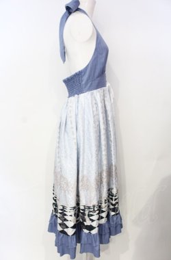 画像3: axes femme POETIQUE / チェスボードホルターワンピース  さっくすす O-25-07-26-052-AX-SK-IG-OS