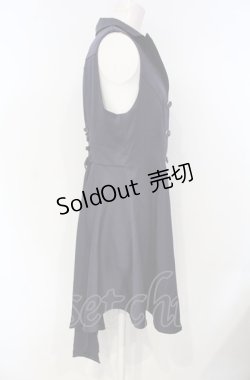 画像2: axes femme POETIQUE / 燕尾デザインロングベスト  ネイビー O-25-07-26-055-AX-JA-IG-OS