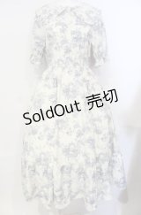m petit by misako / トワルドジュイワンピース M ブルー O-25-07-26-062-LO-OP-OW-OS