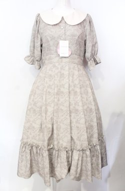 画像1: m petit by misako / NINA’Sコラボトワルドジュイワンピース M ベージュ O-25-07-26-063-LO-OP-OW-OS