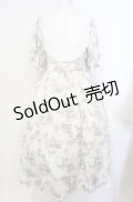 m petit by misako / トワルドジュイワンピース M アイボリー O-25-07-26-065-LO-OP-OW-OS
