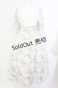 m petit by misako / トワルドジュイワンピース M アイボリー O-25-07-26-065-LO-OP-OW-OS