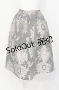 axes femme / ジャガードスカート M クロ O-25-07-26-075-AX-SK-IG-OS