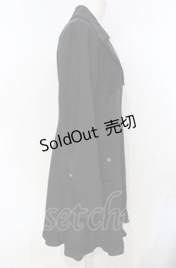 画像3: axes femme / 薔薇ボタントレンチコート m クロ O-25-07-26-078-AX-CO-IG-OS
