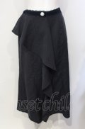 axes femme / アシメフリルスカート  ネイビー O-25-07-26-081-AX-SK-IG-OS