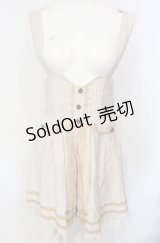 axes femme / タック使いポッケ付ジャンドレ M ベージュ O-25-07-26-086-AX-SK-IG-OS