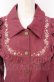 画像2: axes femme POETIQUE / ヨーク刺繍デニムジャケット M 濃ピンク系 O-25-07-26-089-AX-JA-IG-OS (2)