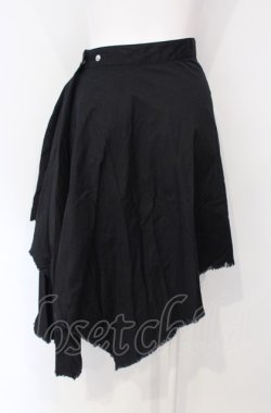 画像3: SEXY DYNAMITE LONDON / カットオフラップスカート F ブラック O-25-07-26-109-PU-SK-OW-OS