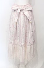 画像1: axes femme / ブルーミングサクラスカート F キナリ O-25-07-26-110-AX-SK-OW-ZT509 (1)