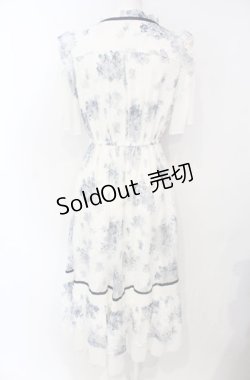 画像4: axes femme / フラワーレースワンピース F ブルー O-25-07-26-113-AX-OP-OW-OS