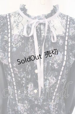 画像2: axes femme / フローラルレースワンピース M ネイビー O-25-07-26-117-AX-OP-OW-OS