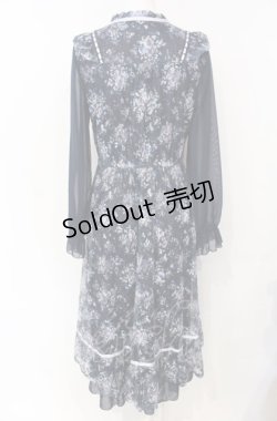 画像4: axes femme / フローラルレースワンピース M ネイビー O-25-07-26-117-AX-OP-OW-OS
