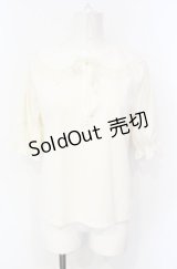 m petit by misako / 丸襟プルオーバー M キナリ O-25-07-26-119-LO-TO-OW-OS