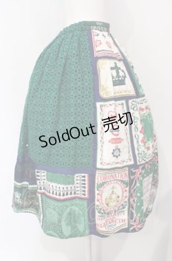 画像3: Jane Marple / Heres to the Oueenの2faceスカート M グリーン O-25-07-26-015-JM-SK-OW-OS