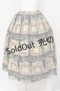 Jane Marple Dans Le Salon / Paper theater キャトルタックスカート M クロ O-25-07-26-016-JM-SK-OW-OS