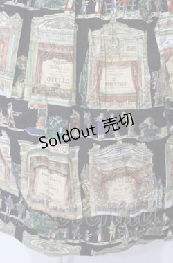 画像2: Jane Marple Dans Le Salon / Paper theater キャトルタックスカート M クロ O-25-07-26-016-JM-SK-OW-OS