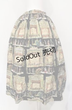 画像3: Jane Marple Dans Le Salon / Paper theater キャトルタックスカート M クロ O-25-07-26-016-JM-SK-OW-OS