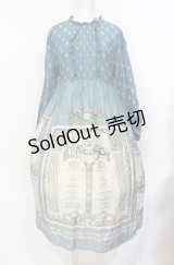 Jane Marple / Queen’s tableのディナードレス  ブルーグレイ O-25-07-26-017-JM-OP-OW-OS