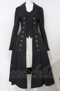 ATELIER BOZ / ロングローランドジャケット  ブラック O-25-07-26-003-EL-CO-IG-OS