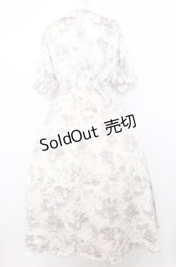 画像4: m petit by misako / トワルドジュイワンピース L アイボリー O-25-07-27-031-LO-OP-OW-OS