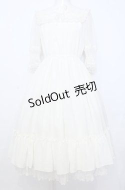画像1: Melody BasKet / Confisiereワンピース M アイボリー O-25-07-27-033-LO-OP-OW-OS
