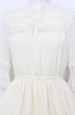 画像2: Melody BasKet / Confisiereワンピース M アイボリー O-25-07-27-033-LO-OP-OW-OS