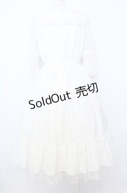 画像4: Melody BasKet / Confisiereワンピース M アイボリー O-25-07-27-033-LO-OP-OW-OS