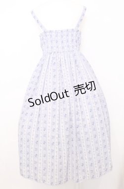 画像3: axes femme kawaii / プチローズ柄ジャンスカ M ラベンダー O-25-07-27-035-AX-OP-OW-OS