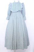 Sheglit / いばら姫パフワンピース M ミントグリーン O-25-07-27-037-EL-OP-OW-OS