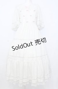 Angelic Pretty / Petit Rose Gardenワンピース  アイボリー O-25-07-27-039-AP-OP-OW-OS