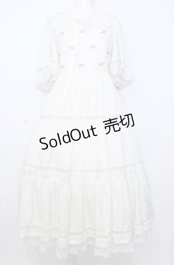 画像1: Angelic Pretty / Petit Rose Gardenワンピース  アイボリー O-25-07-27-039-AP-OP-OW-OS