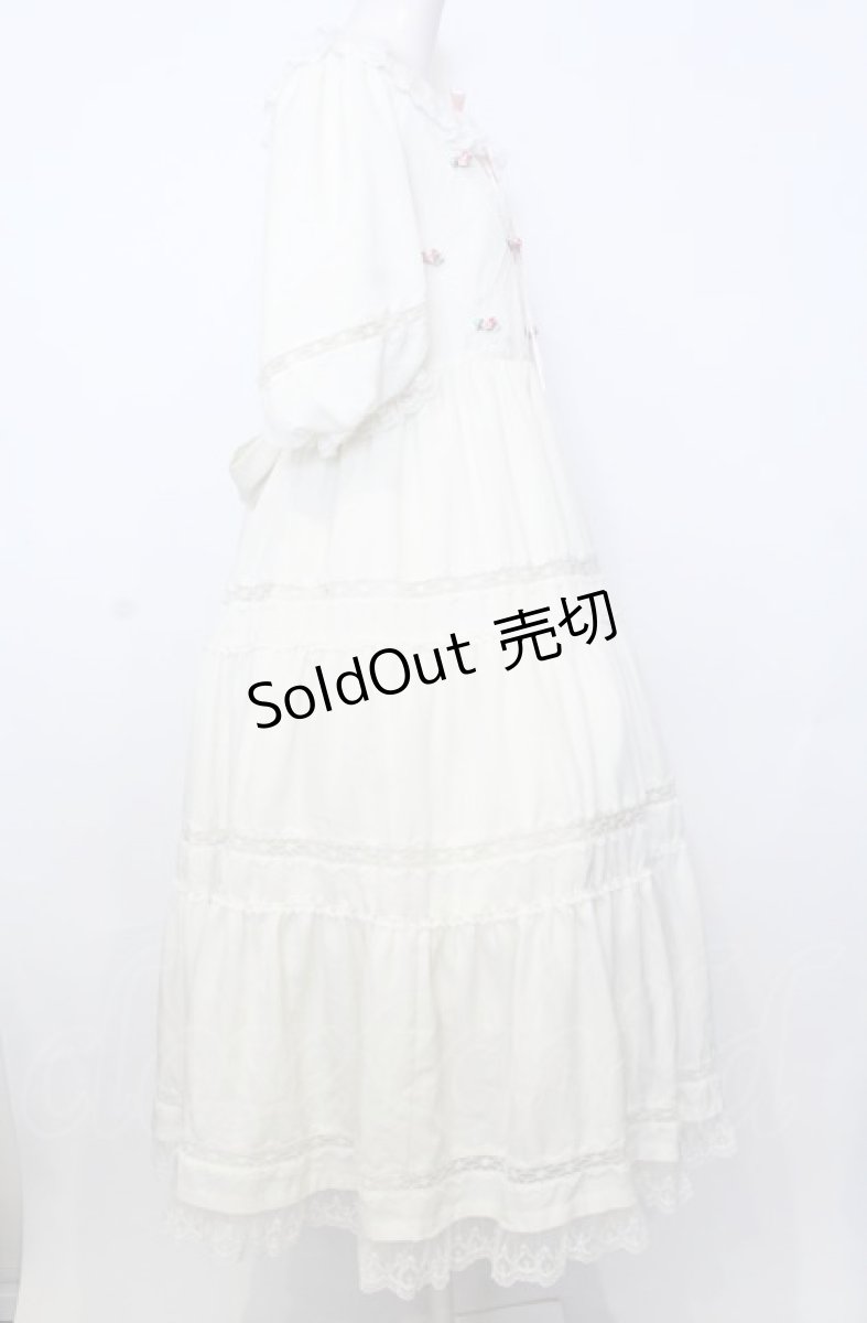 画像3: Angelic Pretty / Petit Rose Gardenワンピース  アイボリー O-25-07-27-039-AP-OP-OW-OS (3)
