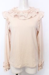 axes femme kawaii / フリルリボンカットプル M キナリ O-25-07-27-006-AX-TO-OW-OS