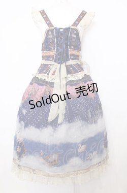 画像4: BABY,THE STARS SHINE BRIGHT / Schwan〜ルートヴィヒの憧れと空想のAria〜コルセットジャンパースカート  コン O-25-07-27-041-BA-OP-OW-OS