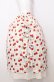 画像3: Jane Marple / Skipping cherries side ribbon skirt M シロ×アカ O-25-07-27-042-JM-SK-OW-OS (3)