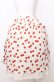 画像4: Jane Marple / Skipping cherries side ribbon skirt M シロ×アカ O-25-07-27-042-JM-SK-OW-OS (4)