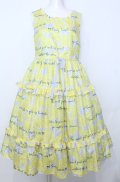 Emily Temple cute / Lemon ノースリーブワンピース  サックス O-25-07-27-045-ET-OP-OW-OS