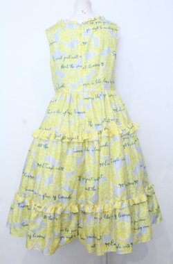 画像3: Emily Temple cute / Lemon ノースリーブワンピース  サックス O-25-07-27-045-ET-OP-OW-OS