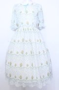 Emily Temple cute / petit rose frillワンピース  ミントグリーン O-25-07-27-050-ET-OP-OW-OS