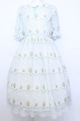 Emily Temple cute / petit rose frillワンピース  ミントグリーン O-25-07-27-050-ET-OP-OW-OS
