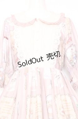 画像3: axes femme Kawaii / ティティ×ベアファミリーワンピース M ピンク O-25-07-27-054-AX-OP-OW-ZH