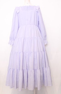 画像3: Mariapipi / ティアードロングワンピース  ラベンダー O-25-07-27-064-LO-OP-OW-OS