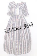 axes femme kawaii / ローズベリーガーデンワンピース M ネイビー O-25-07-27-066-AX-OP-OW-OS