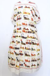 Jane Marple Dans Le Salon / London to Brighton cheer dress M アイボリー O-25-07-27-070-JM-OP-OW-OS