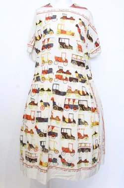画像1: Jane Marple Dans Le Salon / London to Brighton cheer dress M アイボリー O-25-07-27-070-JM-OP-OW-OS