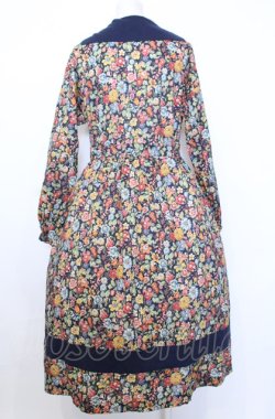 画像3: Jane Marple / Heirloomヴィンテージマリンカラードレス M ネイビー O-25-07-27-073-JM-OP-OW-OS